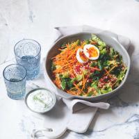 Bulgurový tabbouleh s kadeřávkem