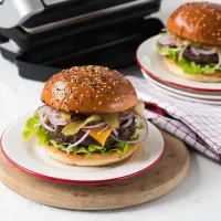 Burgery z hovězího mletého masa Burgery z hovězího mletého masa