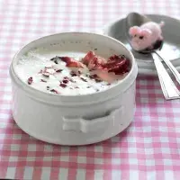 Celerová krémová polévka se slaninou