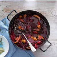 Červená řepa po burgundsku Červená řepa po burgundsku