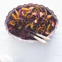 Červený zelný salát