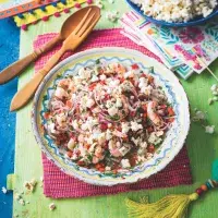 Ceviche s popcornem