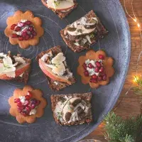 Chlebíčky v severském stylu