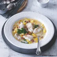 Chowder s treskou Chowder s treskou