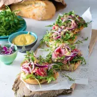 Ciabatta s vařeným ,rostbífem‘