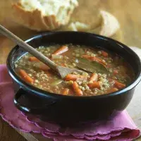 Čočková polévka z trouby Čočková polévka z trouby