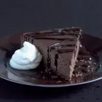 Čokoládový cheesecake se zlatým sirupem