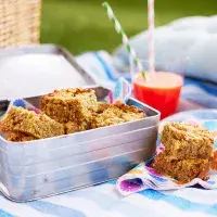 Jablečné flapjacky Jablečné flapjacky