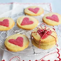 Valentýnské sušenky