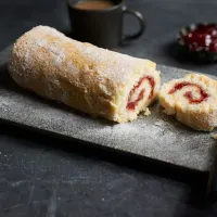 Jednoduchá piškotová roláda