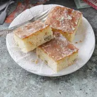 Angreštová buchta s pomerančovou polevou