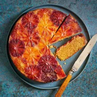 Obrácený koláč s krvavými pomeranči