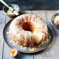 Bábovka s ananasem a mučenkou