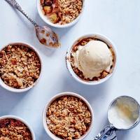 Angreštový crumble