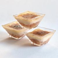 Crème brûlée s brandy a ovocem