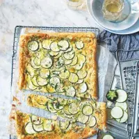 Cuketový koláč se sýrem