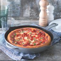 Deep dish pizza