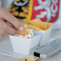 Lupínky s pikantní pomazánkou