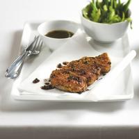 Steak s omáčkou z červeného vína 