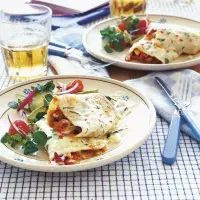 Zapečené mexické tortilly Zapečené mexické tortilly