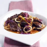 Drůbeží játra po benátsku