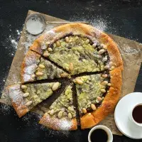 Dvojctihodný koláč s tvarohovou náplní