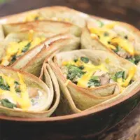 Enchiladas se špenátem Enchiladas se špenátem