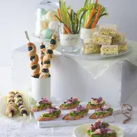 Focaccia na špízu