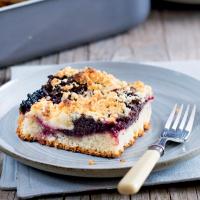 Tvarohovo-makový koláč (Kleckselkuchen)