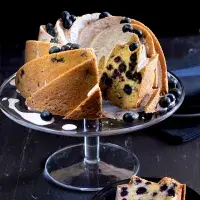 Borůvkovo-citronová bábovka Borůvkovo-citronová bábovka