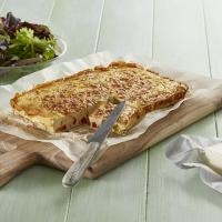 Lučinová frittata s pórkem Lučinová frittata s pórkem
