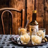 Granita s jablky a calvadosem