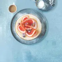 Grepovo-růžový cheesecake