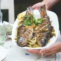 Grilovaný pstruh s fenyklem & tymiánem