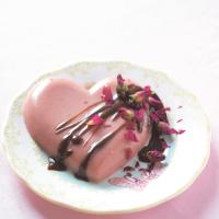 Jahodová panna cotta