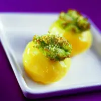 Plněné brambůrky s parmezánem