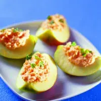 Mrkvová majonéza v jablku