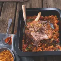 Jehněčí plec s cizrnou