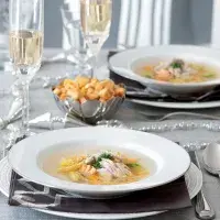 Jemná polévka z kapra Jemná polévka z kapra