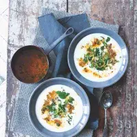 Jogurtová polévka s čočkou