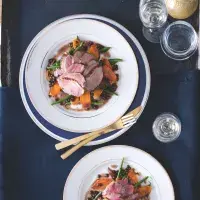 Kachní prsa na zeleném pepři