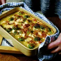 Zapečené kapustičky v krémové omáčce