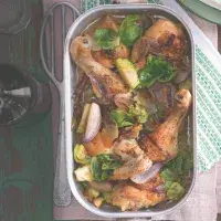 Kuře na kapustičkách 