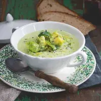 Bavorská kapustičková polévka