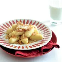 Karolininy bramborové šišky se strouhankou