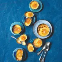 Klementinkové crème brûlée