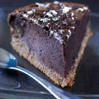 Čokoládovo-mandlový cheesecake