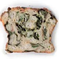 Kopřivová nádivka se špenátem a bazalkou