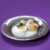 Koprovka s vajíčkem a novými bramborami