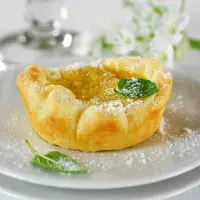 Košíčky se žloutkovým krémem